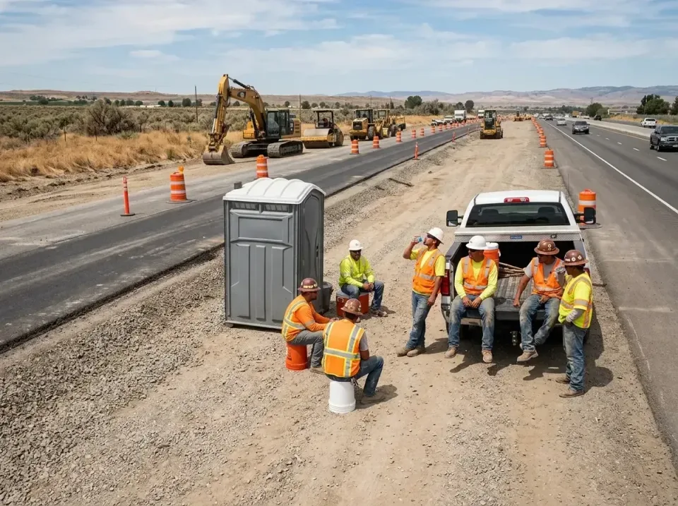 highway-road-construction-crew-007 — frequently asked questions, Porta Potty and Restroom Rentals in Whiteriver, AZ